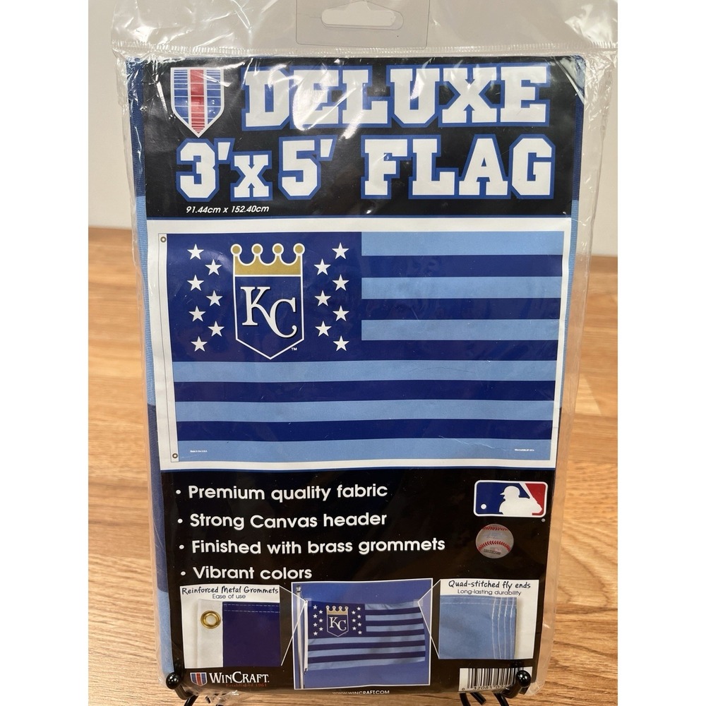 Kansas City Royals WinCraft 3' x 5' Flag Banner- Officially Licensed MLB NEW